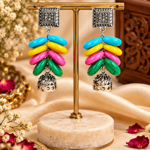 Navrang Oxidized Earrings