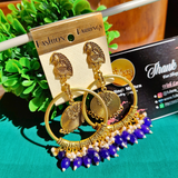 Antique Gold Chandbalis