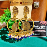 Antique Gold Chandbalis