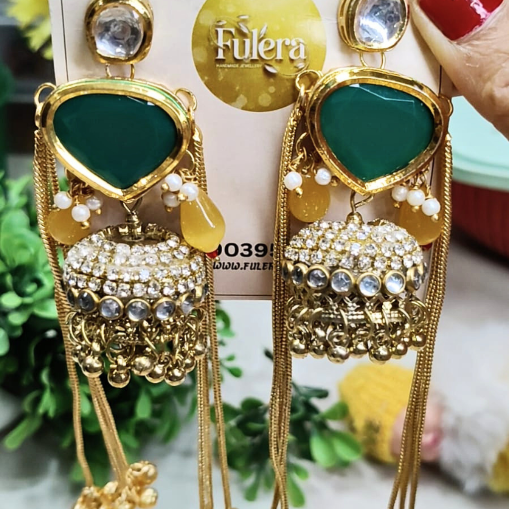 Jhumka kashmiri earrings
