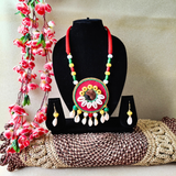 Red Boho Bliss nacklace