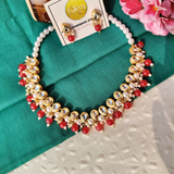 Sindoori Saaz Kundan Necklace