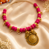 Pink and Golden charms anti turnis hasli