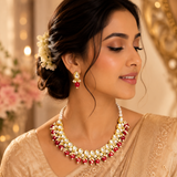 Sindoori Saaz Kundan Necklace