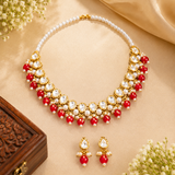 Sindoori Saaz Kundan Necklace