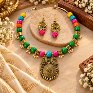 Colourful Boho Hasli Set