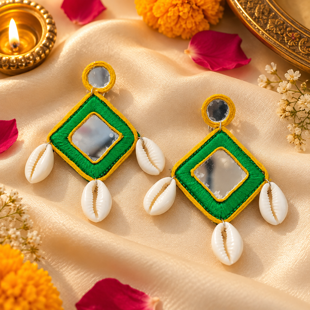 Graba Special Mirror Earrings
