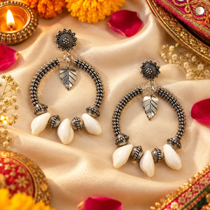 Silver Hoops Earrings