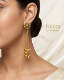 Golden Kashmiri Earrings