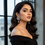 Multicolour Seedbeads Earrings