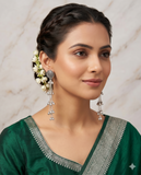 Silver Kashmiri Earrings