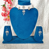 White Thread Necklace