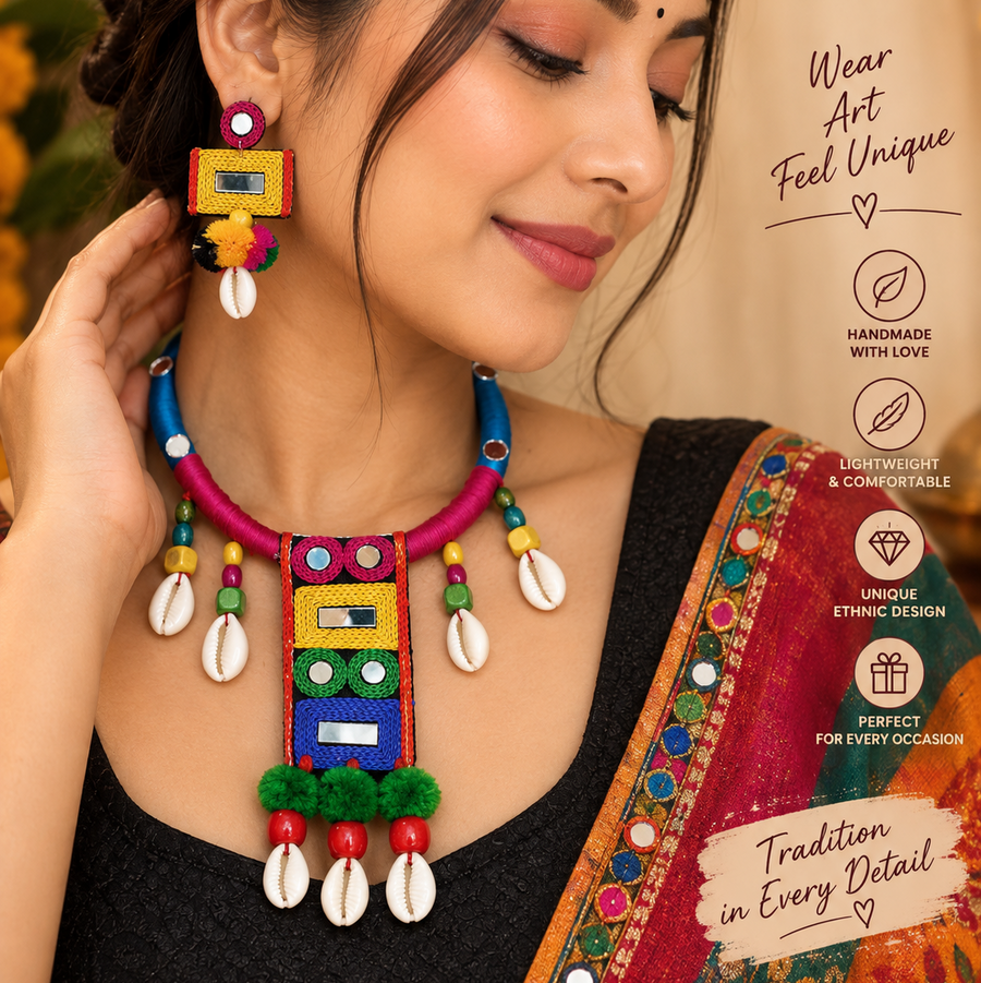 Navrang Boho Hasli Set
