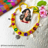 Yellow Thread Necklace