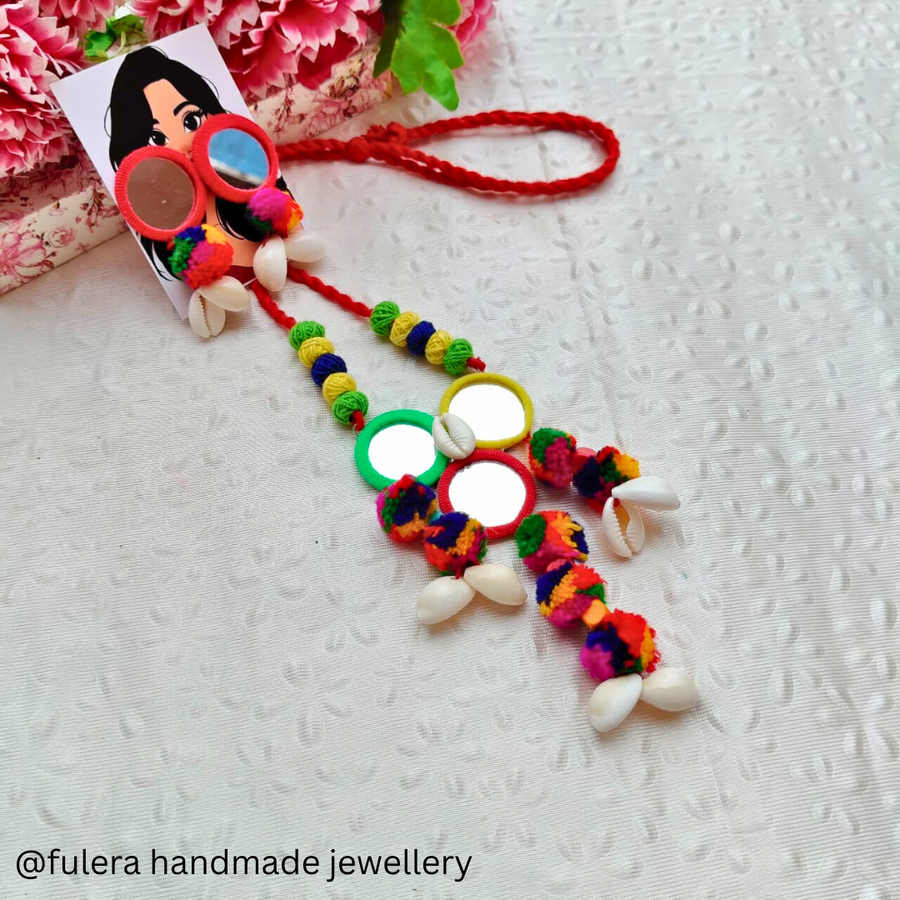 Multicolor Mirror Nacklace