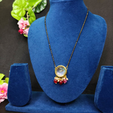 Round Kundan Mangalsutra