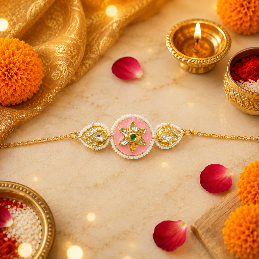 B Bracelet Rakhi 1