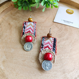 Fabric Earrings