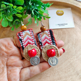 Fabric Earrings