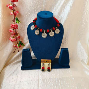Black & Red Necklace