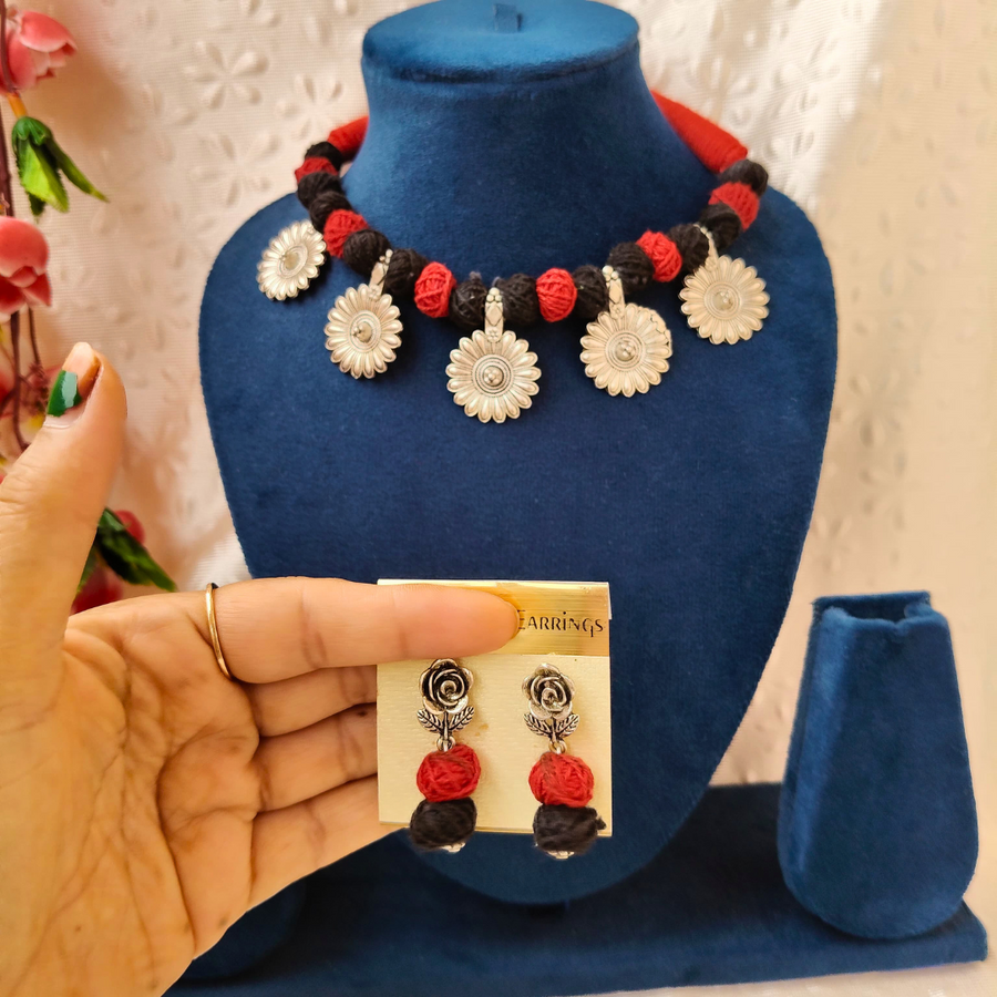 Black & Red Necklace