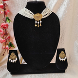 White Choker Set